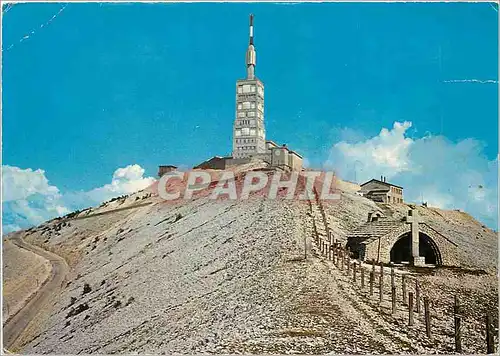 Cartes postales moderne Sommet du Mont Ventoux alt 1912 Panorama circulaire le plus etendu d'Europe