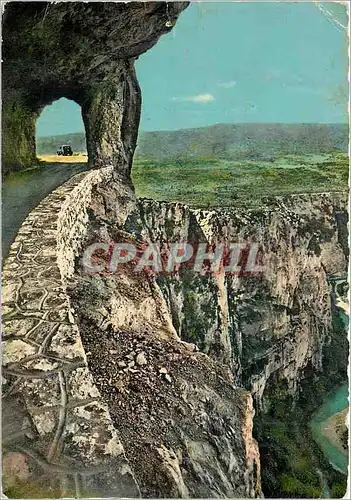 Moderne Karte Le Grand Canon du Verdon les Tunnels du Fayet