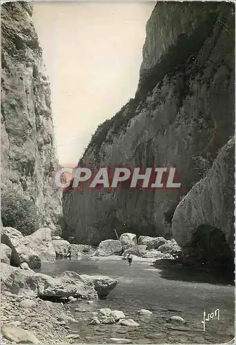 Cartes postales moderne Gorges du Verdon B A Le Couloir Sanson