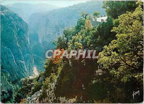 Cartes postales moderne Couleurs et Lumiere de France Grand Canon du Verdon (Var) Corniche sublime Falaises du Bauchet