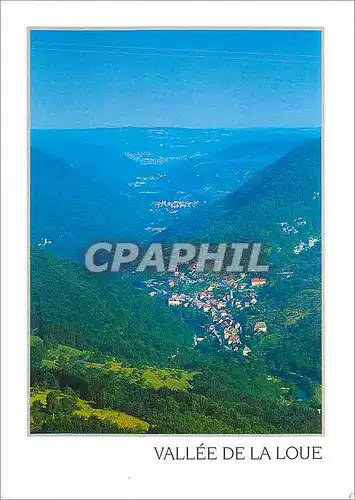 Cartes postales moderne La Vallee de la Loue (Doubs)