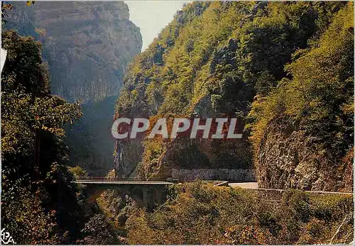Cartes postales moderne Au Soleil de la Cote d'Azur les Gorges du Loup le pont du Loup