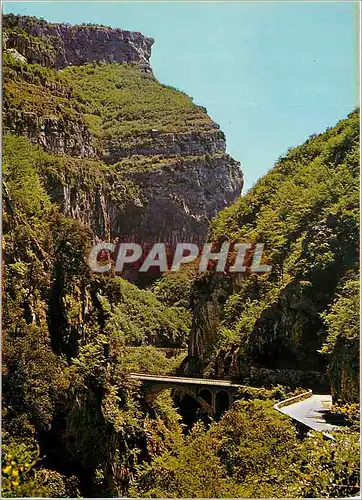 Cartes postales moderne Gorges du Loup COte d'Azur le Pont de l'Abime