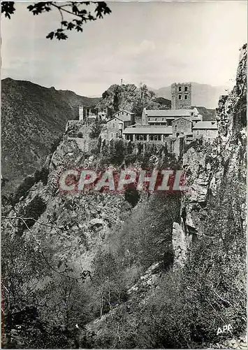 Moderne Karte Saint Martin du Canigou PO Abbaye de St Martin du Canigou