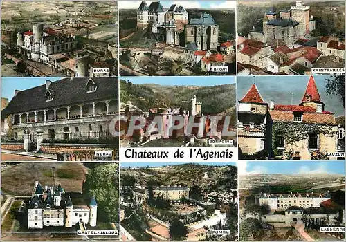 Cartes postales moderne Chateaux de l'Agenais Duras Biron Xaintrailes