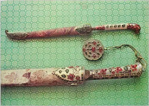 Cartes postales moderne Jewelled Arms Salar Jung Museum India
