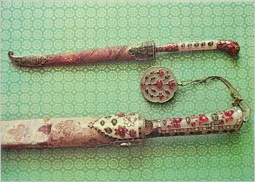 Cartes postales moderne Jewelled Arms Salar Jung Museum India
