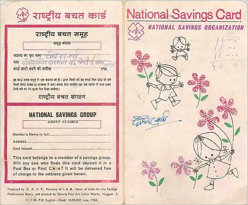 National Savings Card Inde