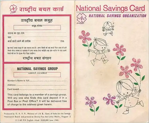 National Savings Card Inde