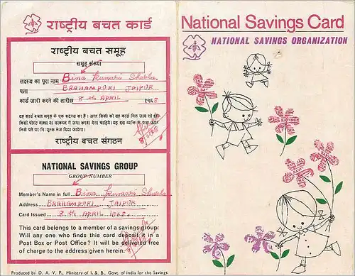 National Savings Card Inde