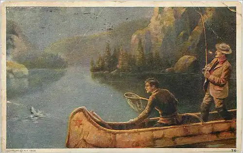 Cartes postales Peche