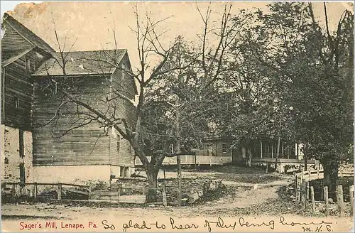 Cartes postales Sager's mill Lenape PA