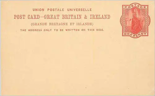 Entier Postal Postal Stationary Grande Bretagne Great Britain