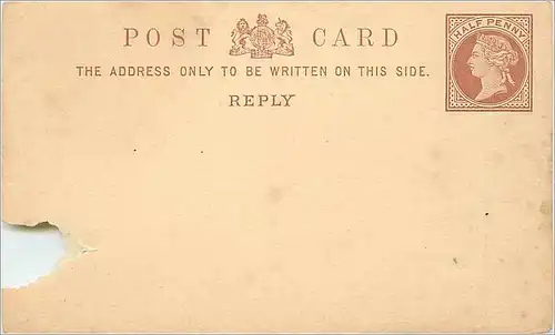 Entier Postal Postal Stationary Grande Bretagne Great Britain