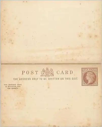 Entier Postal Postal Stationary Grande Bretagne Great Britain