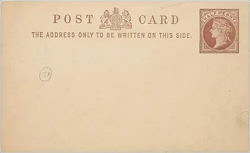 Entier Postal Postal Stationary Grande Bretagne Great Britain