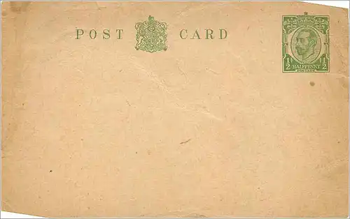 Entier Postal Stationary 1/2p