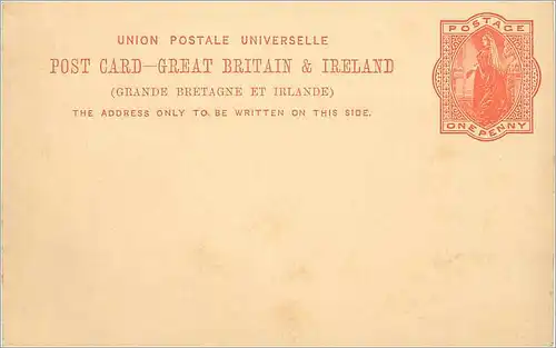 Entier Postal Postal Stationary Grande Bretagne Great Britain