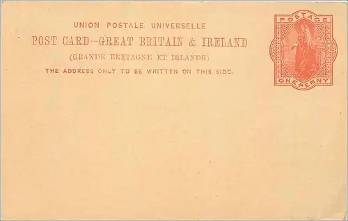 Entier Postal Postal Stationary Grande Bretagne Great Britain