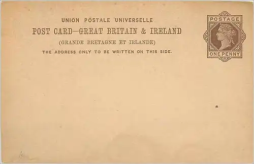 Entier Postal Postal Stationary Grande Bretagne Great Britain