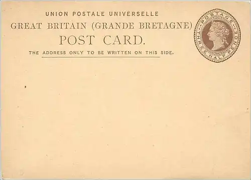 Entier Postal Postal Stationary Grande Bretagne Great Britain