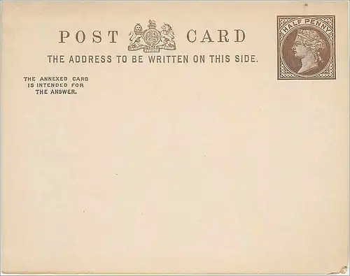 Entier Postal Postal Stationary Grande Bretagne Great Britain