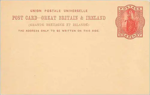 Entier Postal Postal Stationary Grande Bretagne Great Britain