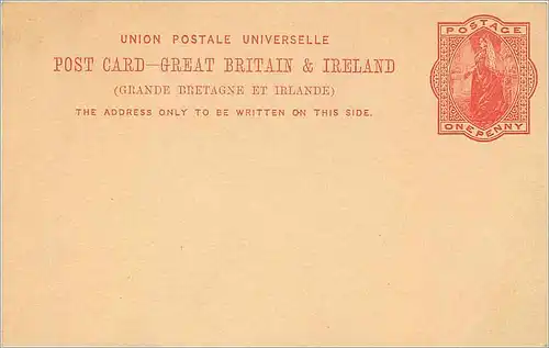 Entier Postal Postal Stationary Grande Bretagne Great Britain