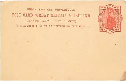 Entier Postal Postal Stationary Grande Bretagne Great Britain
