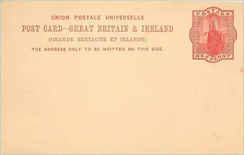 Entier Postal Postal Stationary Grande Bretagne Great Britain