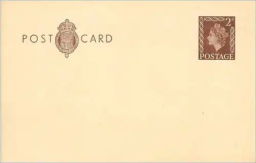 Entier Postal Postal Stationary Grande Bretagne Great Britain 2d