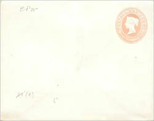 Entier Postal Postal Stationary Grande Bretagne Great Britain Machin 1p