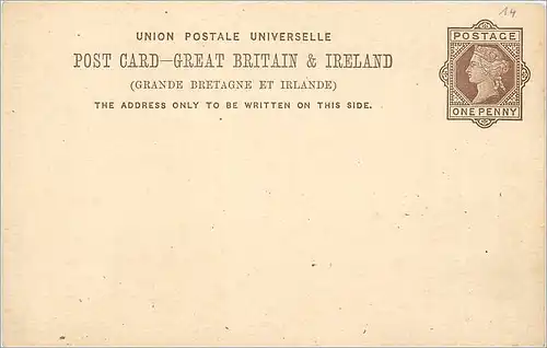 Entier Postal Postal Stationary Grande Bretagne Great Britain