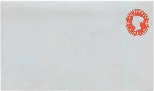 Entier Postal Postal Stationary Grande Bretagne Great Britain 1p