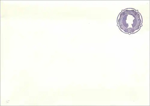 Entier Postal Postal Stationary Grande Bretagne Great Britain 1/