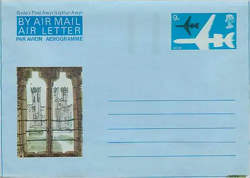 Entier Postal Postal Stationary Grande Bretagne Great Britain 9d