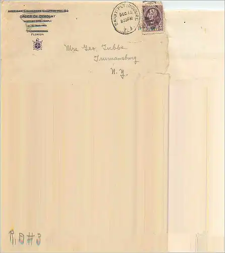 Lettre Cover Etats-Unis Saint Petersburg 1932 cover