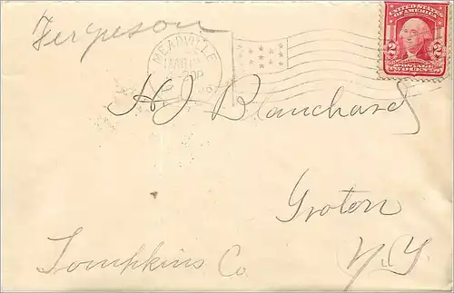 Lettre Cover Etats-Unis Meadville 1906