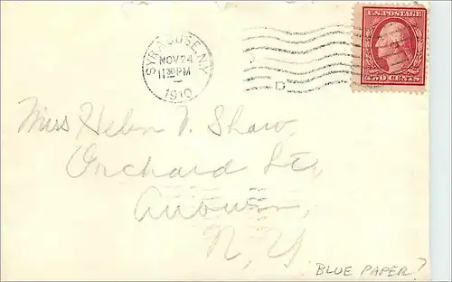 Lettre Cover Etats-Unis 2c Syracuse 1910 cover