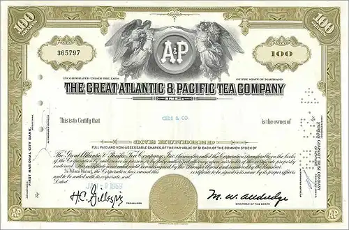 Coupon Share Action The Great Atlantic & Pacific Tea Company Ange Angel Femme