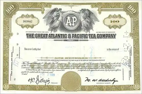 Coupon Share Action The Great Atlantic & Pacific Tea Company Ange Angel Femme