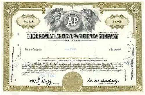 Coupon Share Action The Great Atlantic & Pacific Tea Company Ange Angel Femme