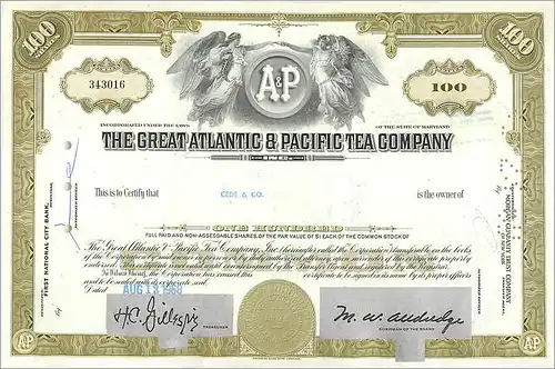 Coupon Share Action The Great Atlantic & Pacific Tea Company Ange Angel Femme