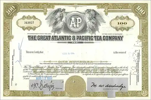 Coupon Share Action The Great Atlantic & Pacific Tea Company Ange Angel Femme