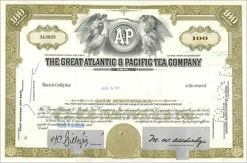 Coupon Share Action The Great Atlantic & Pacific Tea Company Ange Angel Femme