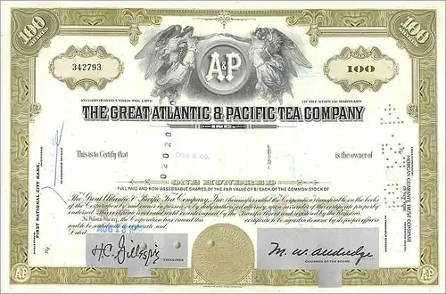 Coupon Share Action The Great Atlantic & Pacific Tea Company Ange Angel Femme