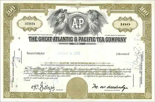 Coupon Share Action The Great Atlantic & Pacific Tea Company Ange Angel Femme