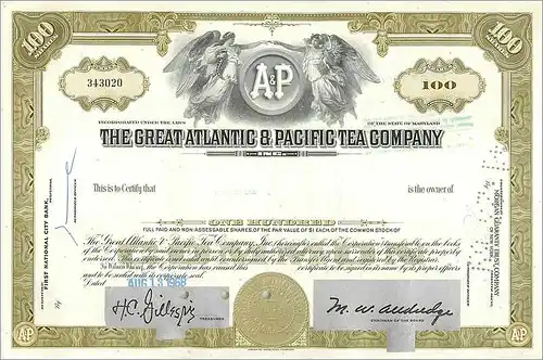 Coupon Share Action The Great Atlantic & Pacific Tea Company Ange Angel Femme