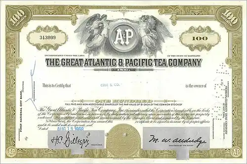 Coupon Share Action The Great Atlantic & Pacific Tea Company Ange Angel Femme