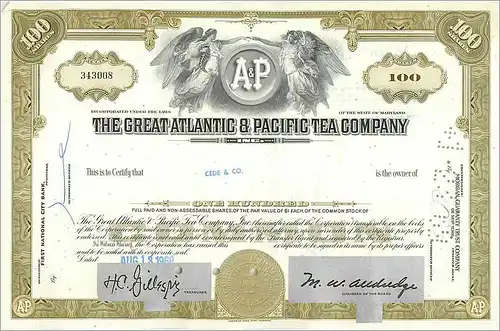 Coupon Share Action The Great Atlantic & Pacific Tea Company Ange Angel Femme